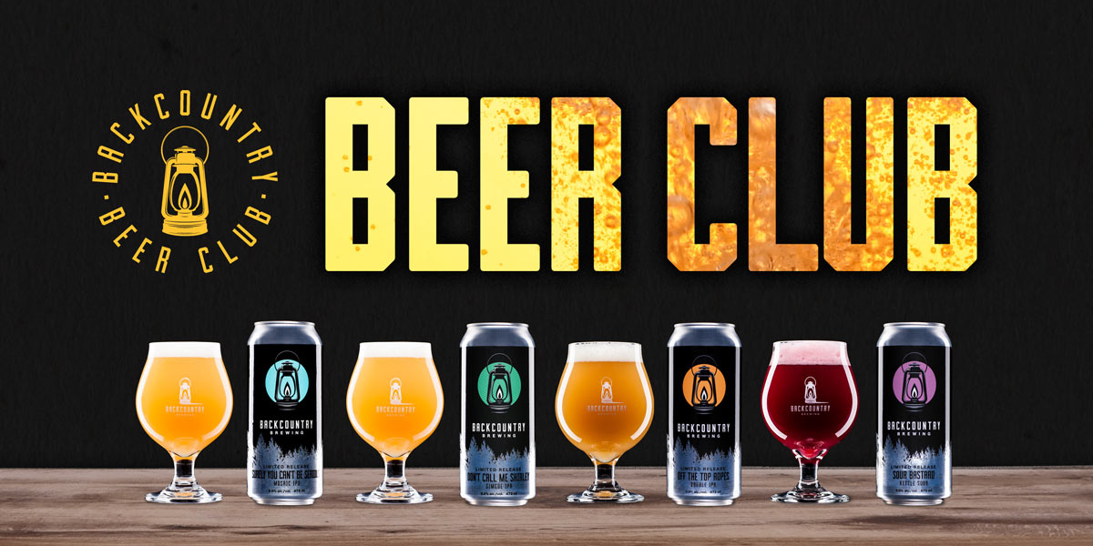 Backcountry Brewing Join the Beer Club