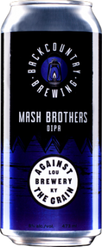Backcountry Brewing | Mash Brothers DIPA (Double IPA) | Front of can
