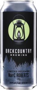 Backcountry Brewing | Narc Roberts | Front of can