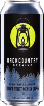 Backcountry Brewing | I Don't Trust Men In Capes ISA - Can