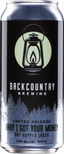 Backcountry Brewing | Baby I Got Your Money Dry Hopped Lager - Can