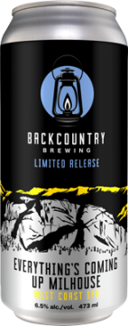 Backcountry Brewing | Everything's Coming Up Milhouse West Coast IPA - Can
