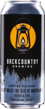 Backcountry Brewing | Bullet Holes The Size Of Matzo Balls - Can