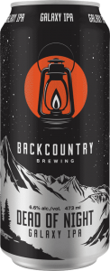 Backcountry Brewing | Dead Of Night (2020) | Galaxy IPA - Front of Can