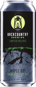 Backcountry Brewing | Maple Bay Fresh Pale Ale - Can