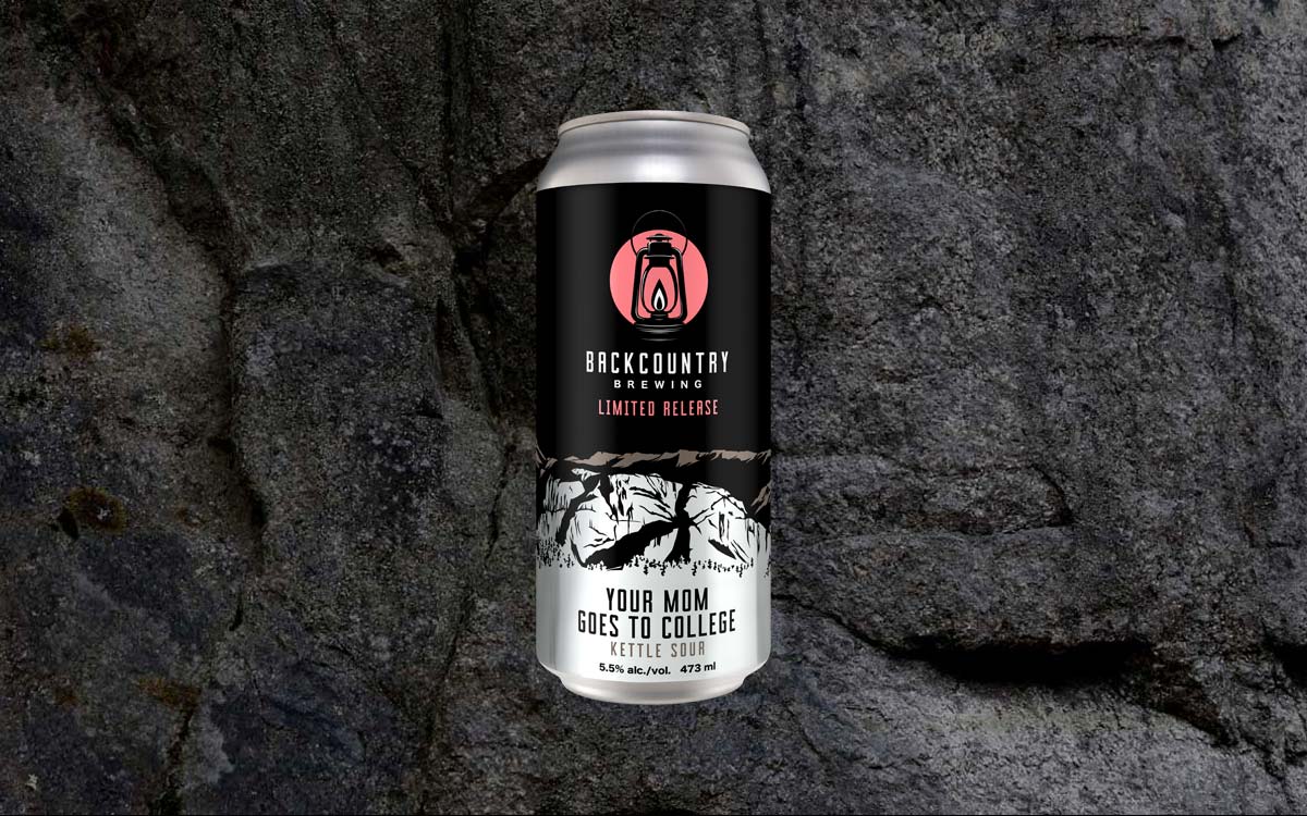 Backcountry Brewing Your Mom Goes To College Boysenberry And
