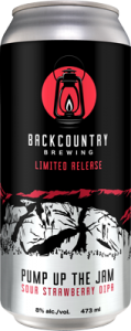 througBackcountry Brewing | Pump Up The Jam Sour Strawberry DIPA - Can
