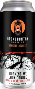 Backcountry Brewing | Burning My Lady Candle - Mango Tangerine Sour | Can