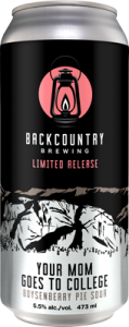 Backcountry - Your Mom Goes To College | Boysenberry Pie Sour - Can