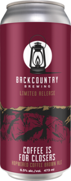 Backcountry - Coffee Is For Closers | Hopwired Coffee Brown Ale - Can