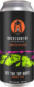 Backcountry - Off The Top Ropes | Double IPA - Can