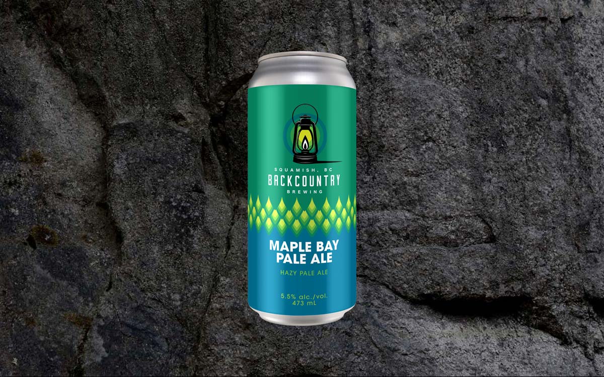 Backcountry Brewing Maple Bay Pale Ale Hazy Pale