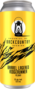 Backcountry Brewing - Missed The Starting Gun | 13 Week Lager - Can Front Alternate