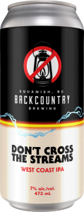 Backcountry Brewing - Don't Cross The Streams | West Coast IPA - Front of Can