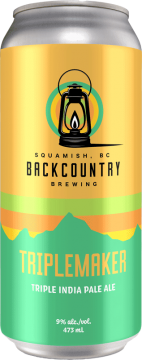 Backcountry Brewing - Triplemaker | Triple India Pale Ale - Front of Can
