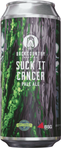 Backcountry Brewing - Suck It Cancer 2020 | Pale Ale - Front of Can