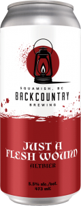 Backcountry Brewing | Just A Flesh Wound | Altbier - Front of Can