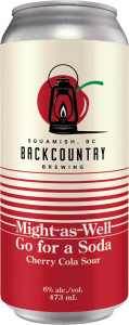 Backcountry Brewing | Might As Well Go For A Soda | Cherry Cola Sour - Front of Can