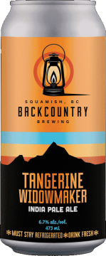 Back Country Brewing | Tangerine Widowmaker | India Pale Ale - Front of Can