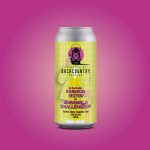 Backcountry Brewing | Do You Prefer Fashion Victim Or Ensembly Challenged? | Apricot, Guava and Tangerine Sour - Front of Can on Background