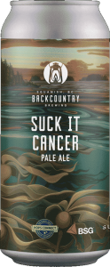 Backcountry Brewing | Suck It Cancer 2021 | Pale Ale - Front of Can