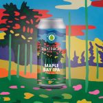 Backcountry Brewing | Maple Bay | Fresh Hop Ale 2021 - Front of Can on background