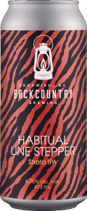 Backcountry Brewing | Habitual Line Stepper | Strata IPA - Front of Can