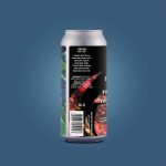 Backcountry Brewing | The Night Is A Very Dark Time For Me | Stout with coffee, coconut, vanilla and tonka beans - Back of Can
