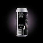 Backcountry Brewing | Alright I Believe You, But My Tommy Gun Don't | Barrel Aged Imperial Stout conditioned on vanilla beans - Back of Can